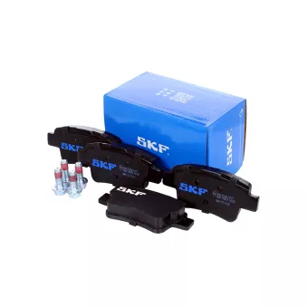 Jeu de 4 plaquettes de frein arrière SKF VKBP 90670