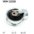 Poulie-tendeur, courroie crantée SKF VKM 11018 - Visuel 1