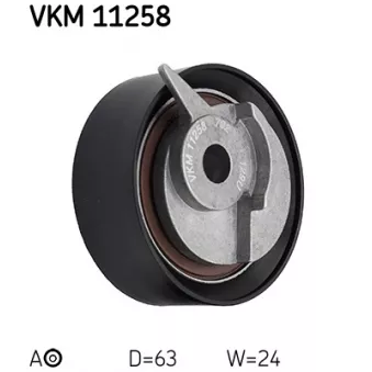 Poulie-tendeur, courroie crantée SKF VKM 11258