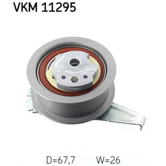 Poulie-tendeur, courroie de distribution SKF VKM 11295