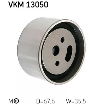 Poulie-tendeur, courroie crantée SKF VKM 13050