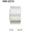Poulie renvoi/transmission, courroie de distribution SKF VKM 22174 - Visuel 3
