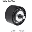 Poulie renvoi/transmission, courroie de distribution SKF VKM 26056 - Visuel 1