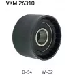 Poulie renvoi/transmission, courroie de distribution SKF VKM 26310 - Visuel 1