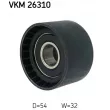 Poulie renvoi/transmission, courroie de distribution SKF VKM 26310 - Visuel 2