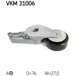 Poulie-tendeur, courroie trapézoïdale à nervures SKF VKM 31006 - Visuel 2