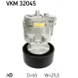 Poulie-tendeur, courroie trapézoïdale à nervures SKF VKM 32045 - Visuel 2