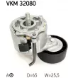 Poulie-tendeur, courroie trapézoïdale à nervures SKF VKM 32080 - Visuel 2