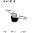 Poulie-tendeur, courroie trapézoïdale à nervures SKF VKM 33012 - Visuel 2