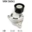 Poulie-tendeur, courroie trapézoïdale à nervures SKF VKM 36041 - Visuel 1