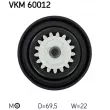 Poulie-tendeur, courroie trapézoïdale à nervures SKF VKM 60012 - Visuel 2