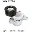 Poulie-tendeur, courroie trapézoïdale à nervures SKF VKM 62028 - Visuel 1