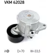 Poulie-tendeur, courroie trapézoïdale à nervures SKF VKM 62028 - Visuel 2