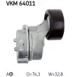 Poulie-tendeur, courroie trapézoïdale à nervures SKF VKM 64011 - Visuel 3