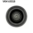 Poulie renvoi/transmission, courroie trapézoïdale à nervures SKF VKM 65018 - Visuel 2