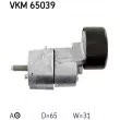 Poulie-tendeur, courroie trapézoïdale à nervures SKF VKM 65039 - Visuel 3