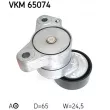 Poulie-tendeur, courroie trapézoïdale à nervures SKF VKM 65074 - Visuel 2