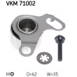 Poulie-tendeur, courroie crantée SKF VKM 71002 - Visuel 2