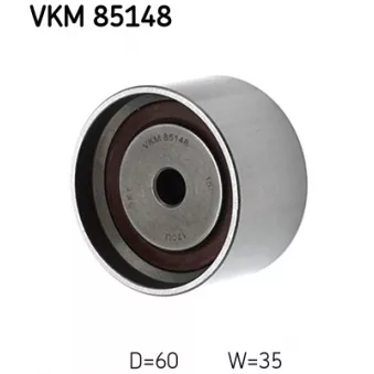 Poulie renvoi/transmission, courroie de distribution SKF VKM 85148