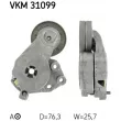 Jeu de courroies trapézoïdales à nervures SKF VKMA 31120 - Visuel 1