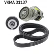 Jeu de courroies trapézoïdales à nervures SKF VKMA 31137 - Visuel 2