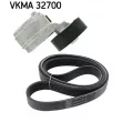 Jeu de courroies trapézoïdales à nervures SKF VKMA 32700 - Visuel 1