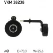 Jeu de courroies trapézoïdales à nervures SKF VKMA 37045 - Visuel 1