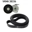 Jeu de courroies trapézoïdales à nervures SKF VKMA 38336 - Visuel 2