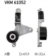 Jeu de courroies trapézoïdales à nervures SKF VKMA 61117 - Visuel 1