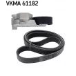 Jeu de courroies trapézoïdales à nervures SKF VKMA 61182 - Visuel 3