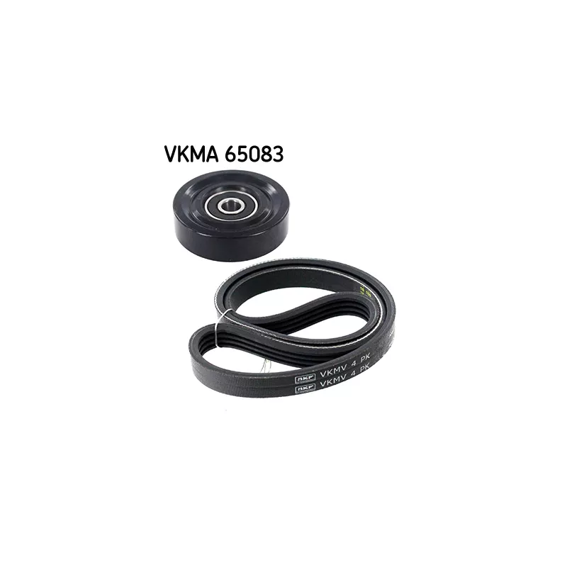 Jeu de courroies trapézoïdales à nervures SKF VKMA 65083