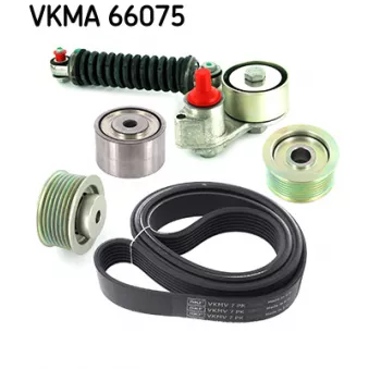 Jeu de courroies trapézoïdales à nervures SKF VKMA 66075