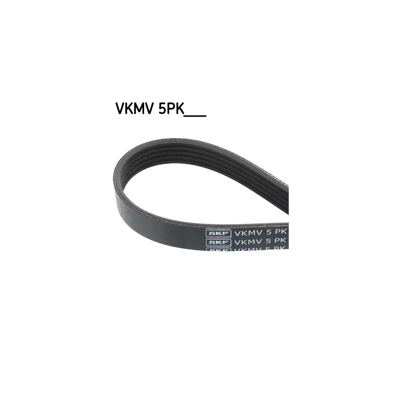 Courroie trapézoïdale à nervures SKF VKMV 5PK1207