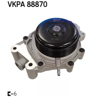 Pompe à eau, refroidissement du moteur SKF VKPA 88870