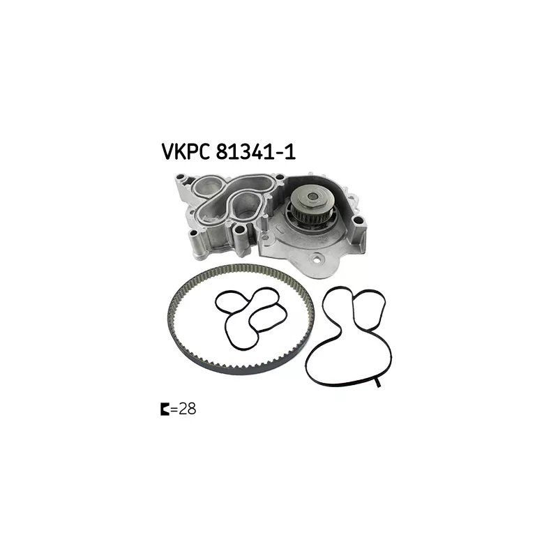 Pompe à eau SKF VKPC 81341-1