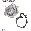 Pompe à eau, refroidissement du moteur SKF VKPC 88880 - Visuel 2
