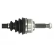 Arbre de transmission avant droit PASCAL G25002PC - Visuel 2
