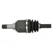 Arbre de transmission avant droit PASCAL G2F039PC - Visuel 3