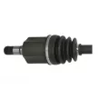 Arbre de transmission avant droit PASCAL G2W078PC - Visuel 3