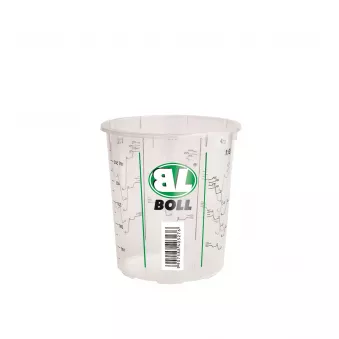 Gobelets en plastique avec échelle BOLL 0070232