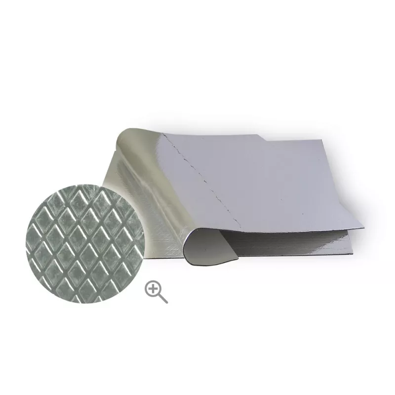 Plaque bitumineuse insonorisante avec aluminium BOLL 00601091