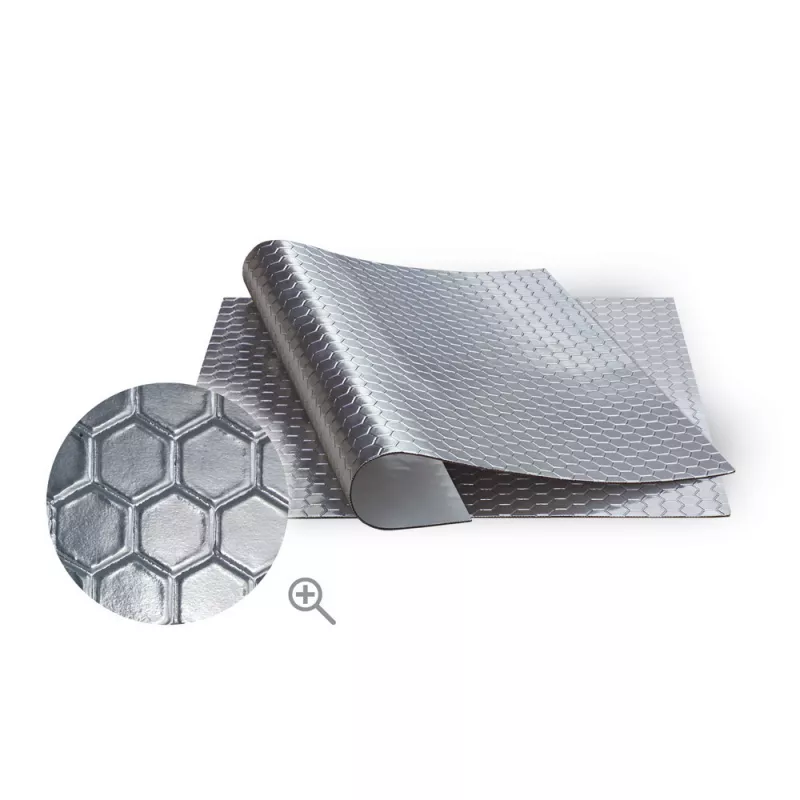 Plaque bitumineuse insonorisante avec aluminium BOLL 006222