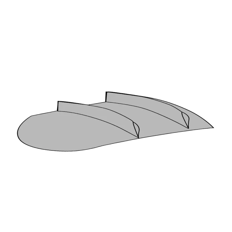 Ciel de toit, vinyle, blanc pick up YOUNG PARTS 2910-06