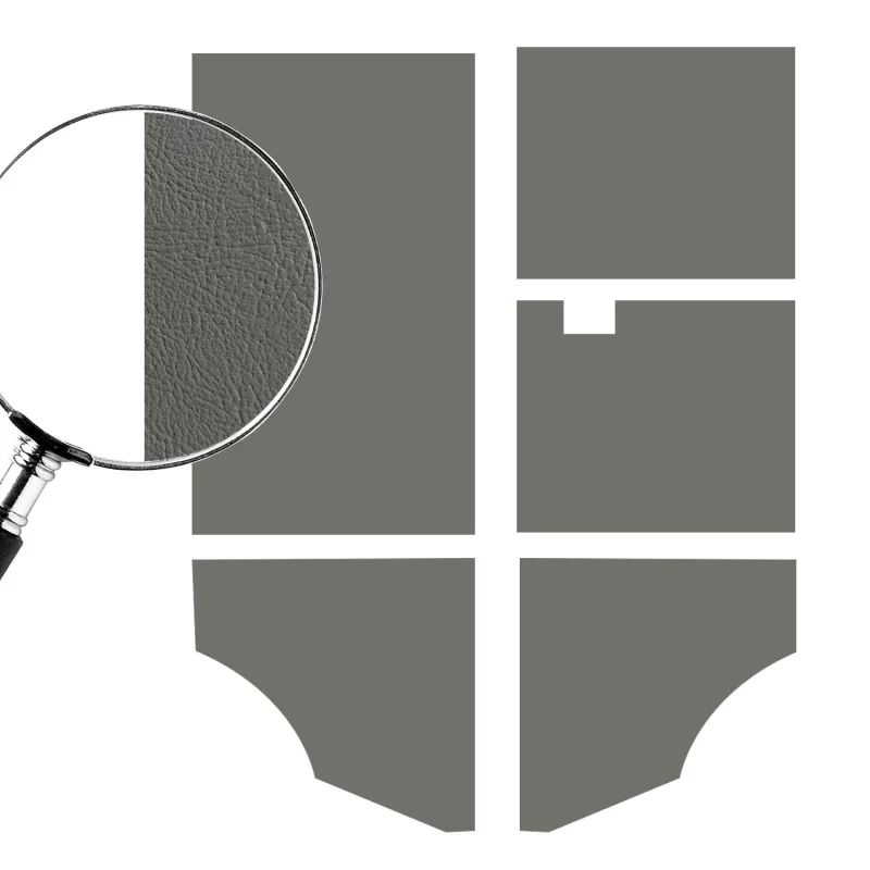 Panneaux kit arrière (5 pièces) - gris YOUNG PARTS 0552-130
