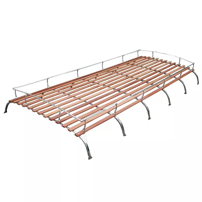 Galerie de toit 6 arceaux, inox YOUNG PARTS 4870-224