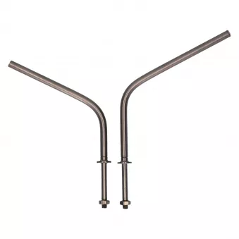 Bras rétroviseur 8.0mm (STD) - inox YOUNG PARTS 0475-550