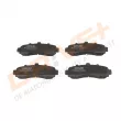 Jeu de 4 plaquettes de frein avant Dr!ve+ DP1010.10.0039 - Visuel 1