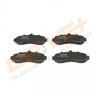 Jeu de 4 plaquettes de frein avant Dr!ve+ DP1010.10.0039
