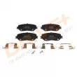 Jeu de 4 plaquettes de frein avant Dr!ve+ DP1010.10.0140 - Visuel 1