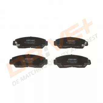 Jeu de 4 plaquettes de frein avant Dr!ve+ DP1010.10.0165